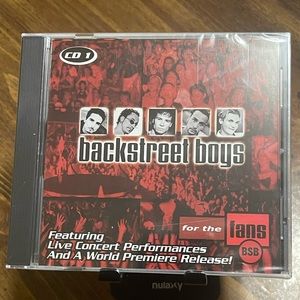 Backstreet Boys - For The Fans 2 CD Lot, Rare/Live Songs - Brand New/Sealed